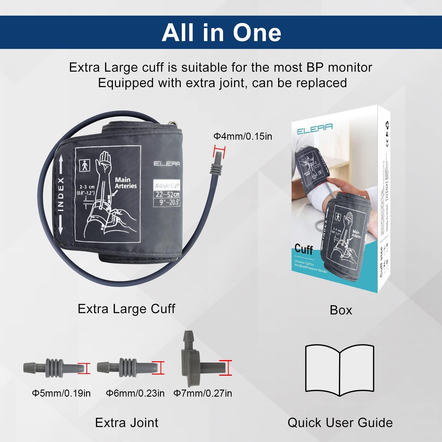 BLUE JAY™ BLOOD PRESSURE MONITOR WITH EXTRA LARGE CUFF