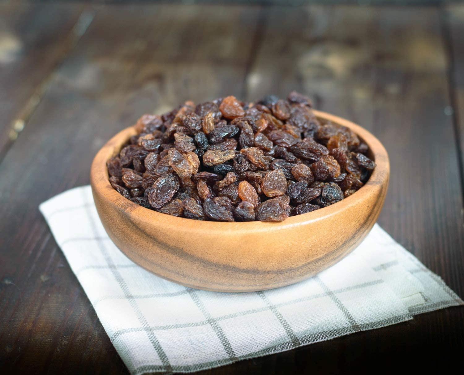 Turkish Organic Raisins, 8 Pounds Sun Dried Thompson Seedless Select