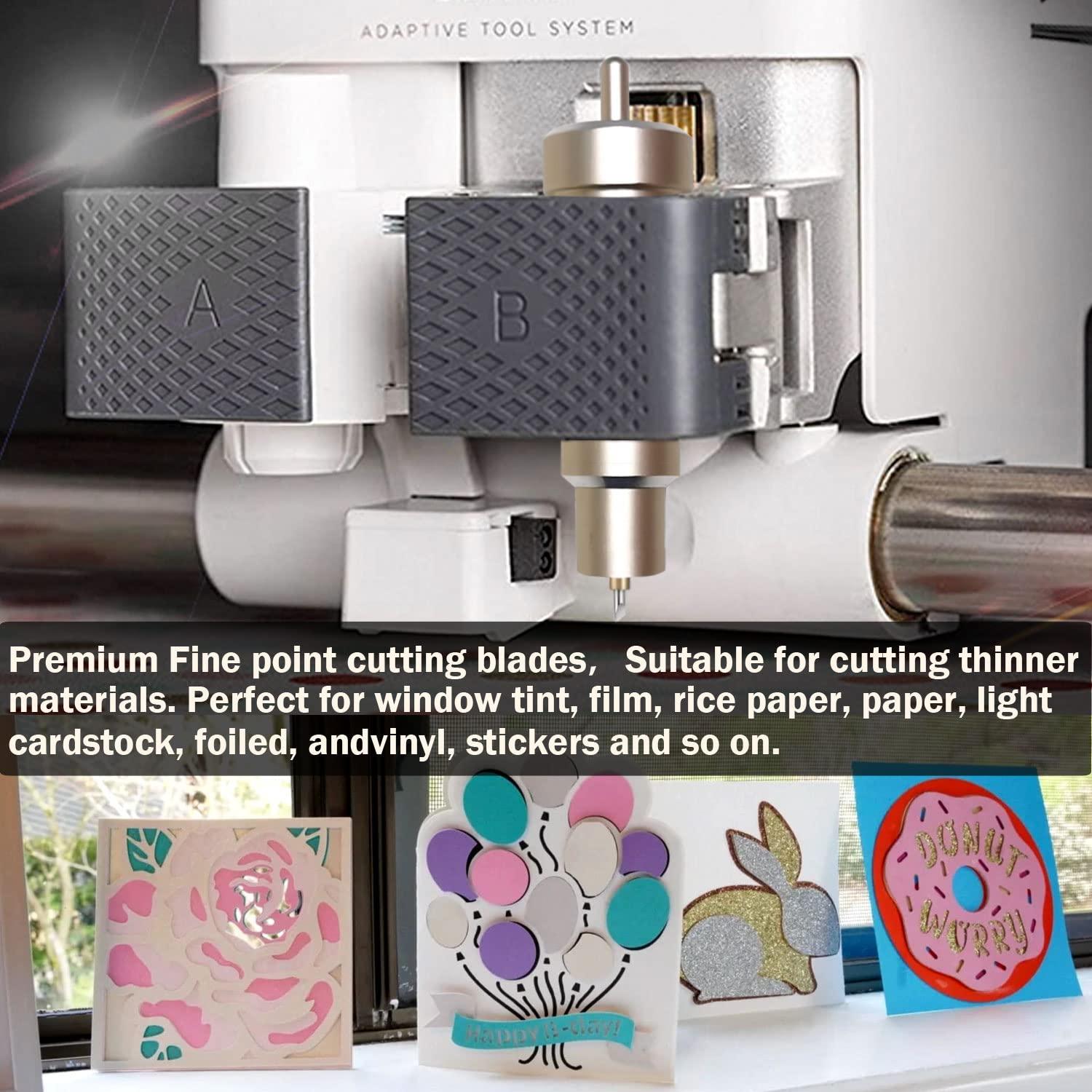 15pcs Premium Fine Point Plotter Cutting Blade Plotter Blade Vinyl Cutter  for Cricut Explore 3 Explore