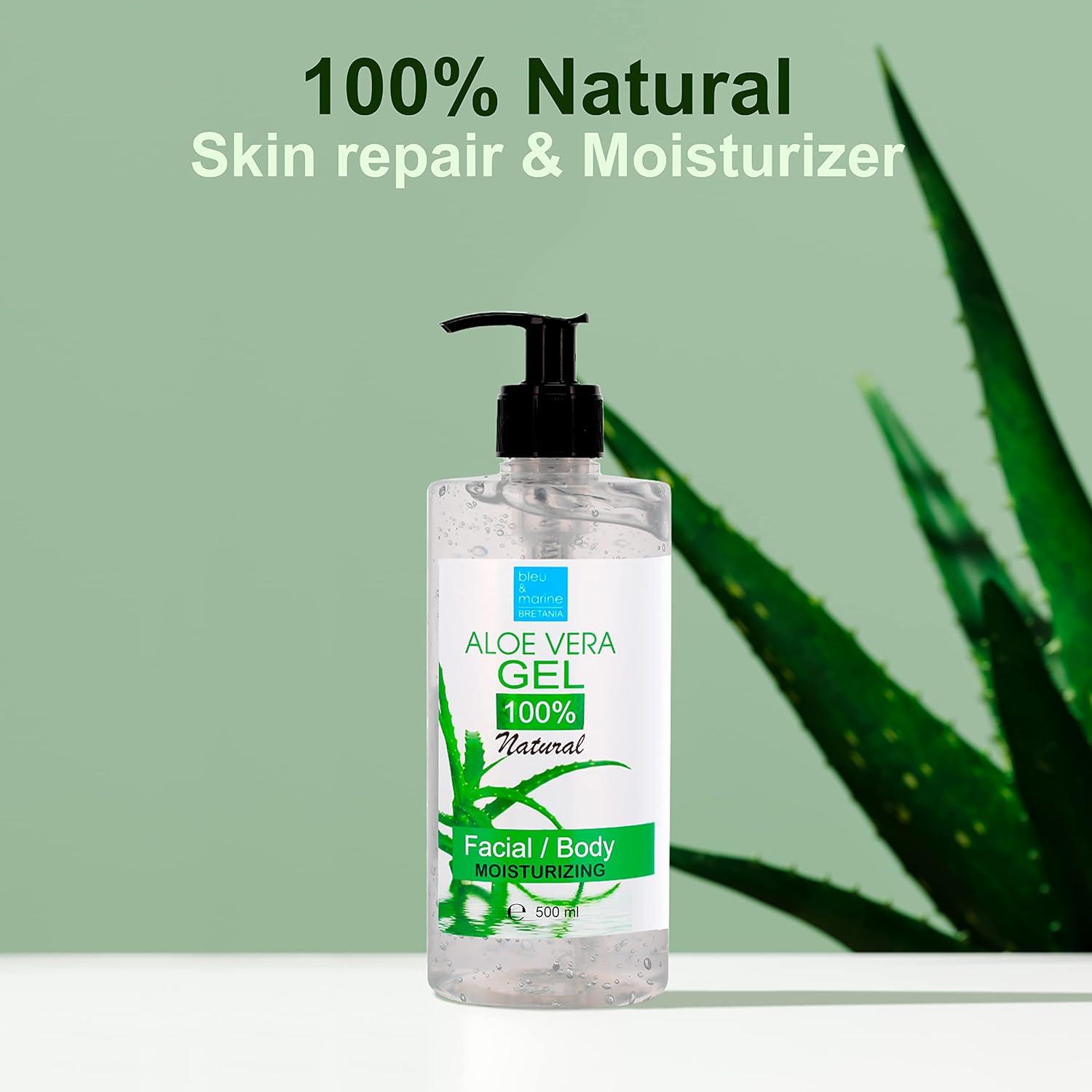Canary Islands Fresh 100% Natural Aloe Vera Gel - 500 ml (17.6 fl oz) for  DIY Cosmetics,