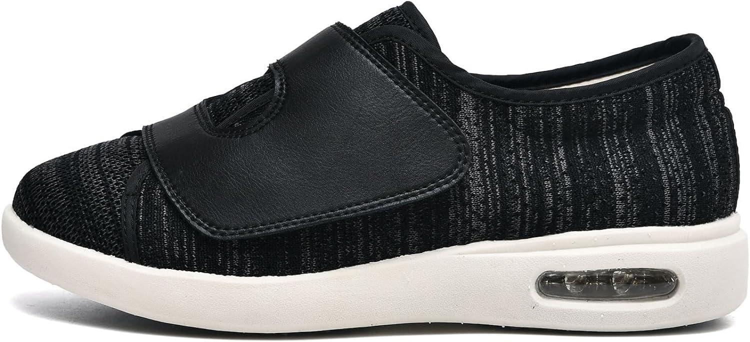 JITUUE Diabetic Shoes for Elderly Men Large Size Wide Adjustable