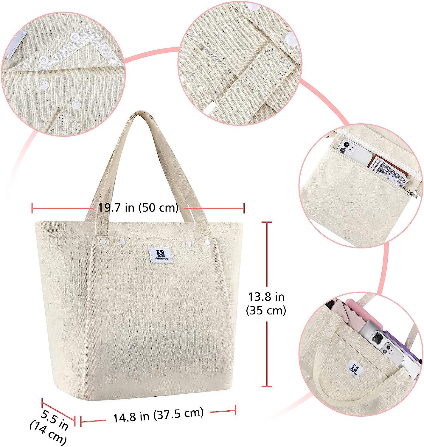 YiSeyruo Yoga Mat Tote Bag: Yoga Canvas Workout Bag with Yoga Mat