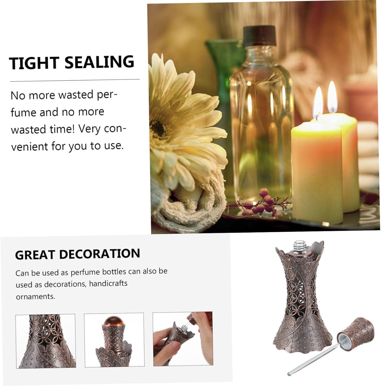 FRCOLOR Elegant Refillable Empty Perfume Bottle Portable Spray