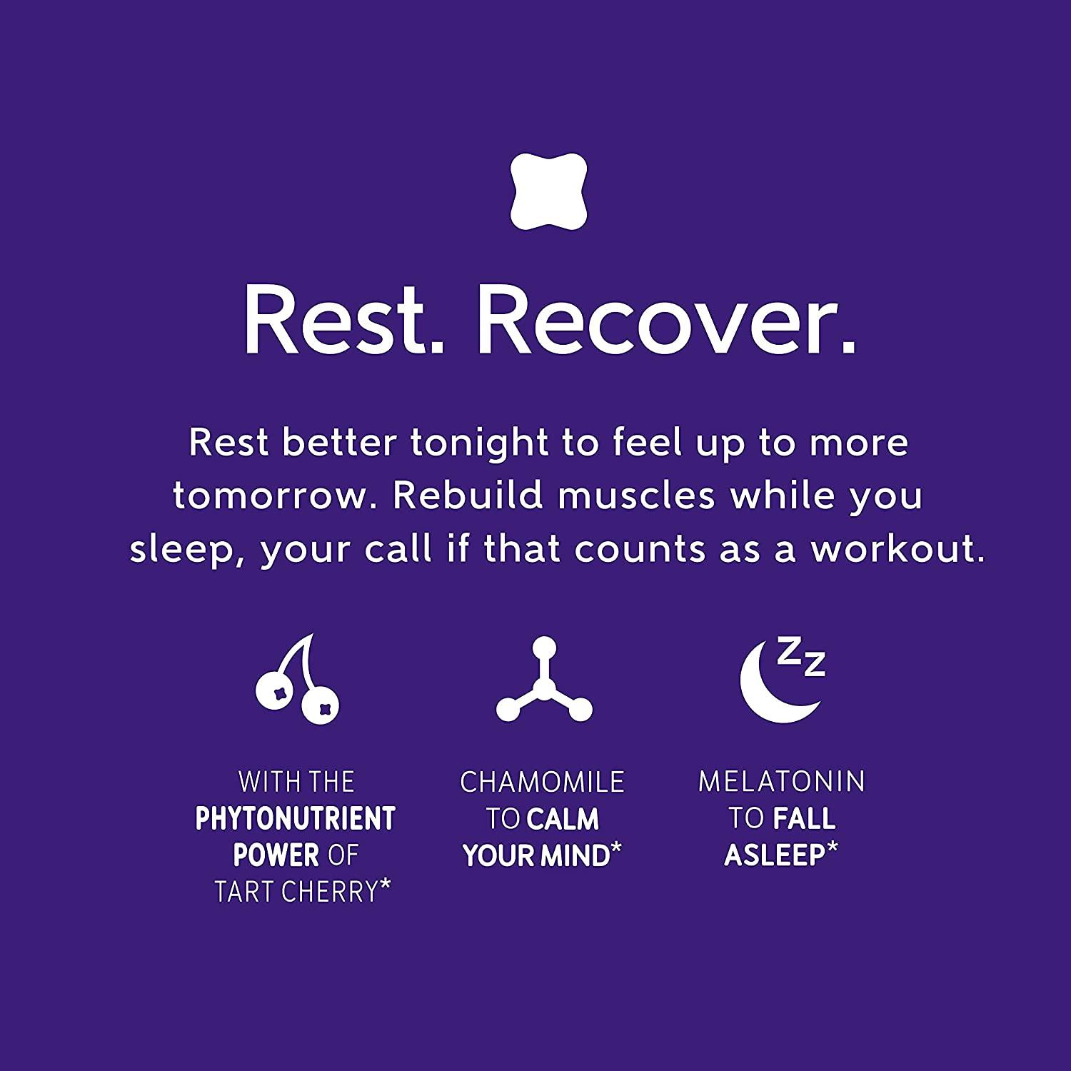 HILO Nutrition Sleep Gummies Sore Muscle Support 4 mg Melatonin