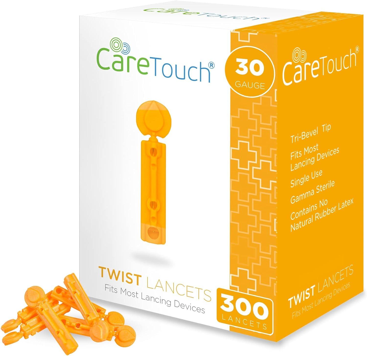 Diabetic Lancets for Blood Testing 30 Gauge, 300 Count Fits Most Lancing Devices Sterile