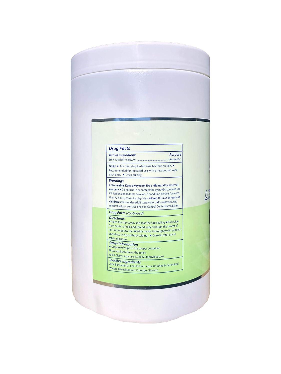 Germisept Hand Sanitizing Keeping It Clean 75 Alcohol Wipes In Easy