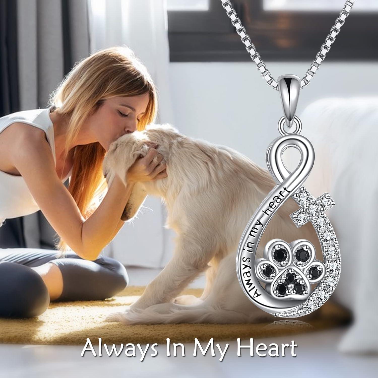 Personalized Pet Necklace in Sterling Silver, Personalized Photo