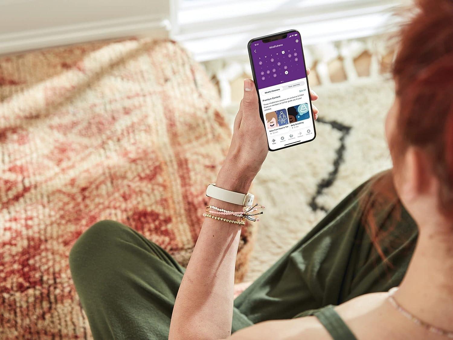 Sleep Fitbit Meditation Fitbit Inspire Fitness Tracker (Black