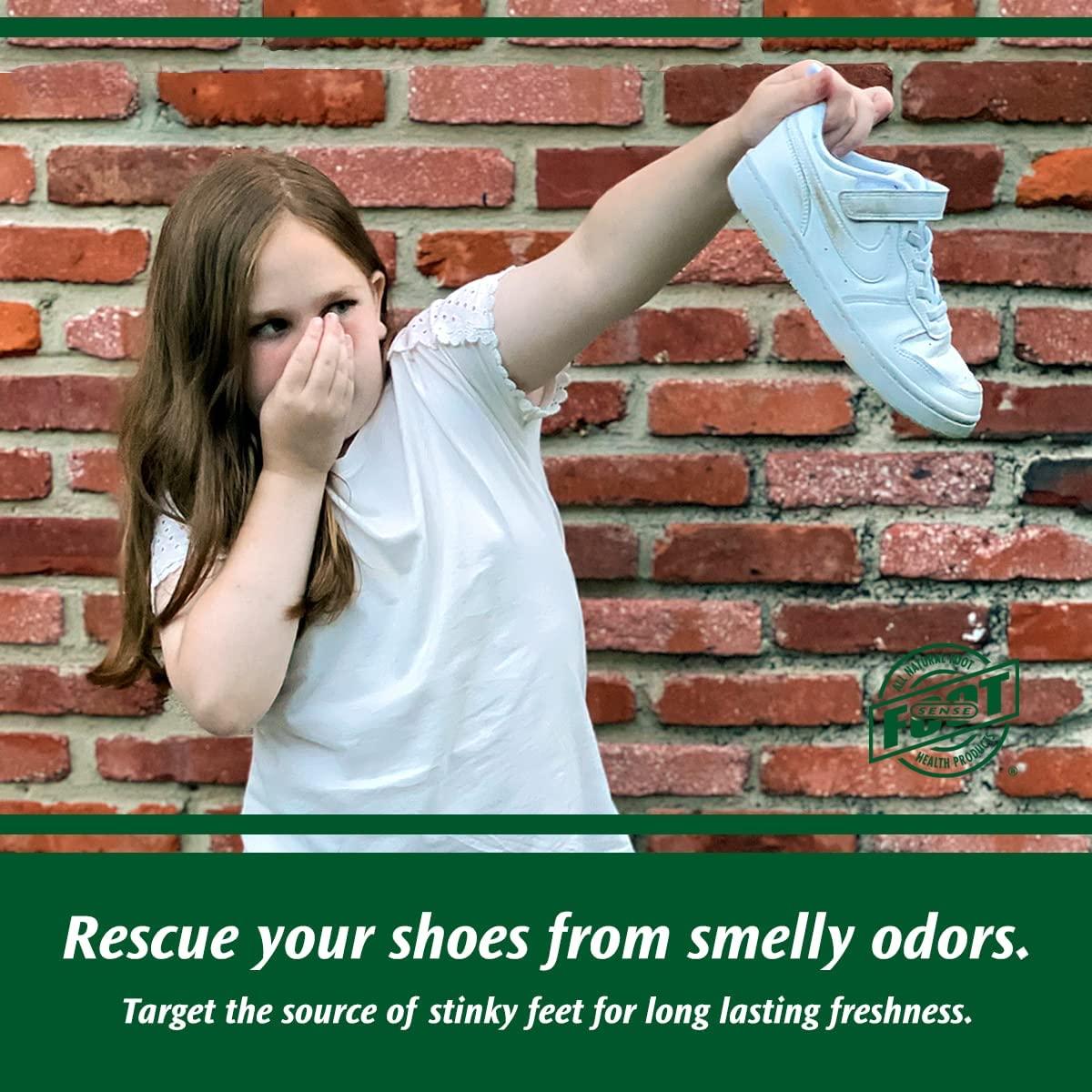 Natural Shoe Deodorizer and Foot Spray Foot Odor Eliminator for Shoes