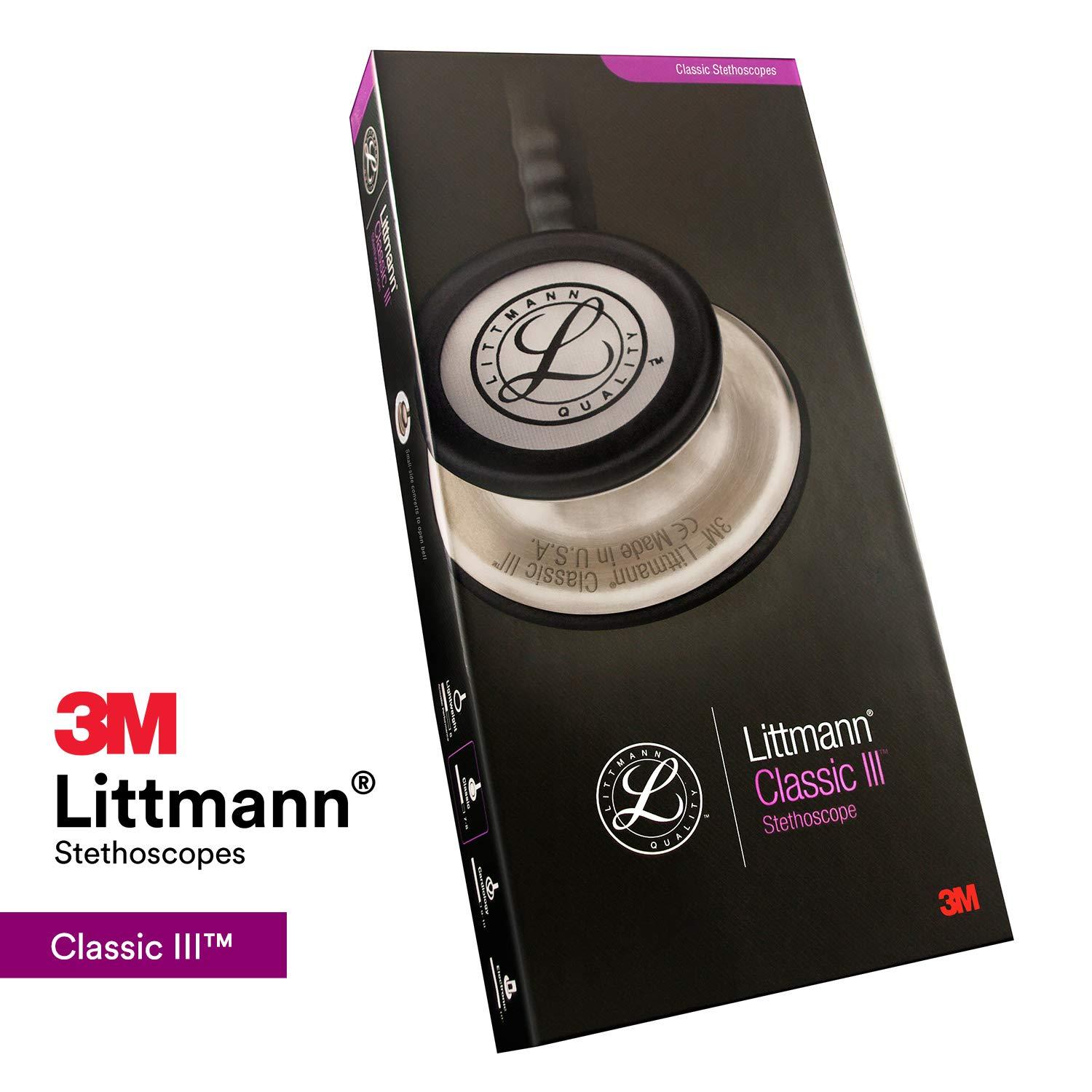 3M Littmann Classic III Monitoring Stethoscope, RainbowFinish