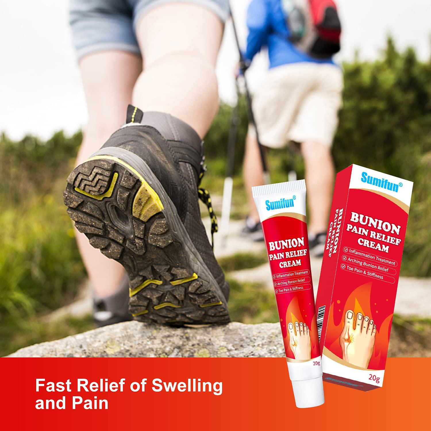 Sumifun Bunion Pain Relief Cream 4 Count Toe Swelling and Bunion