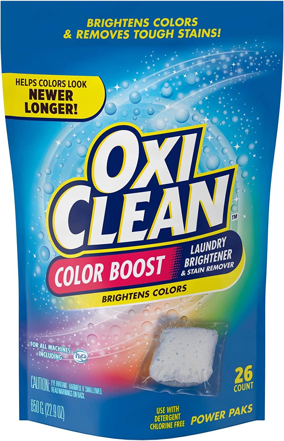 OxiClean Color Boost Power Paks 26 Count (Pack of 1)