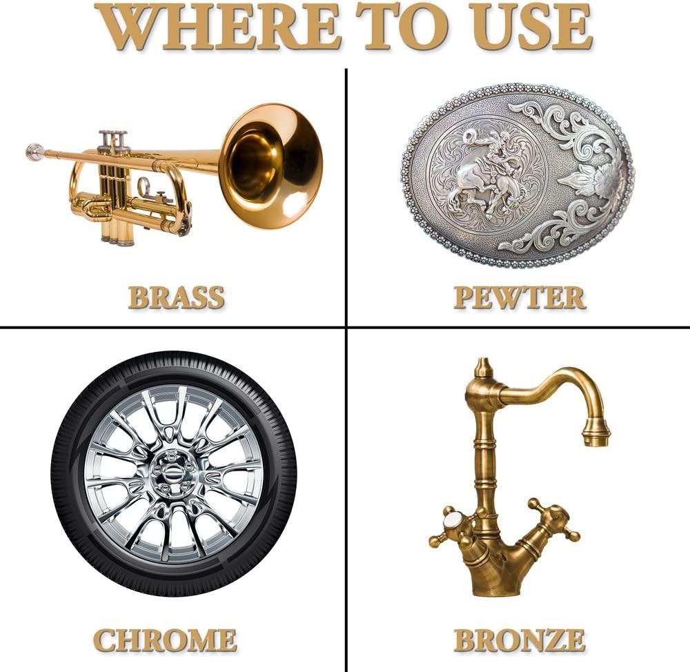 Brasso MultiPurpose Metal Polish, for Brass, Copper, Stainless, Chrome