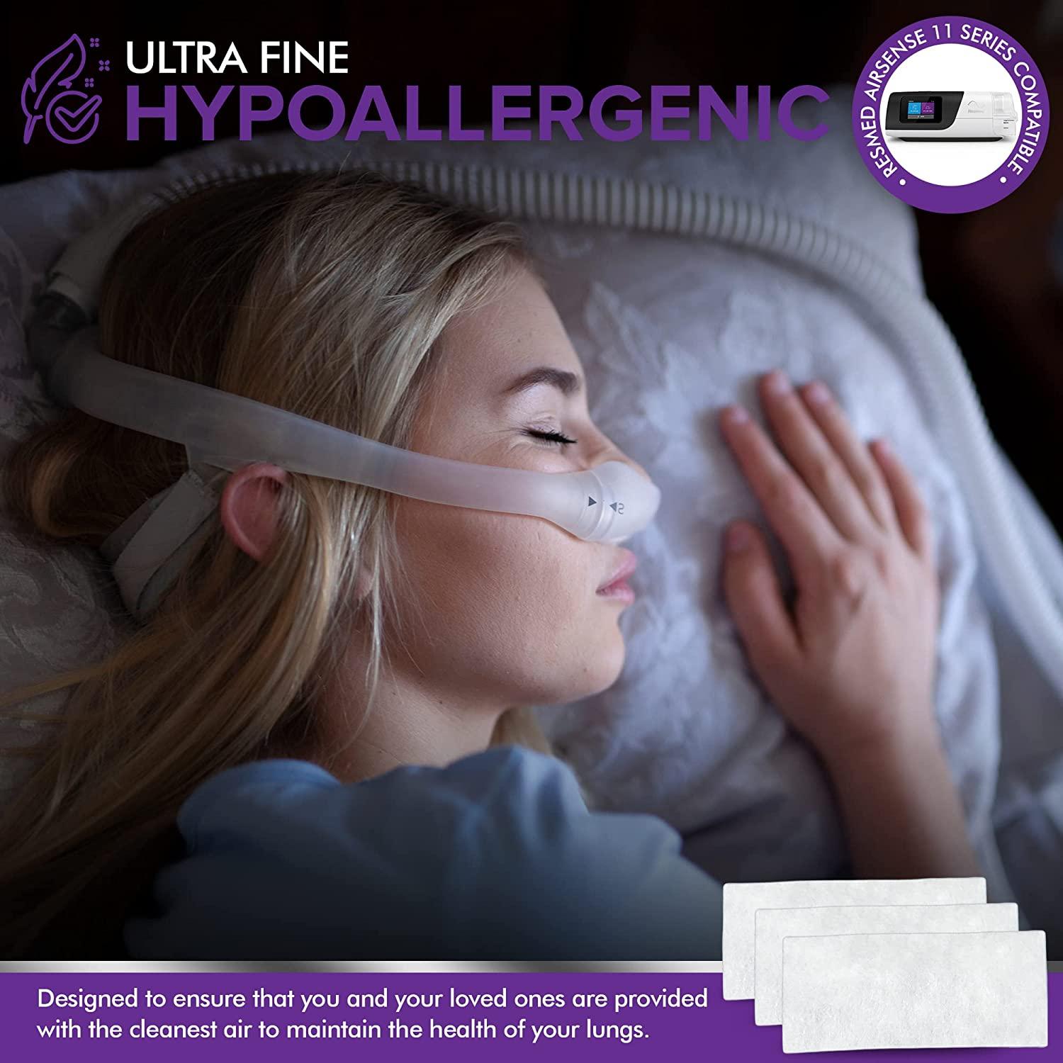 Universal CPAP Foam Filter Premium Disposable Filters Supplies For ResMed AirSense 10 S9-AirStart Series For Philips Respironics