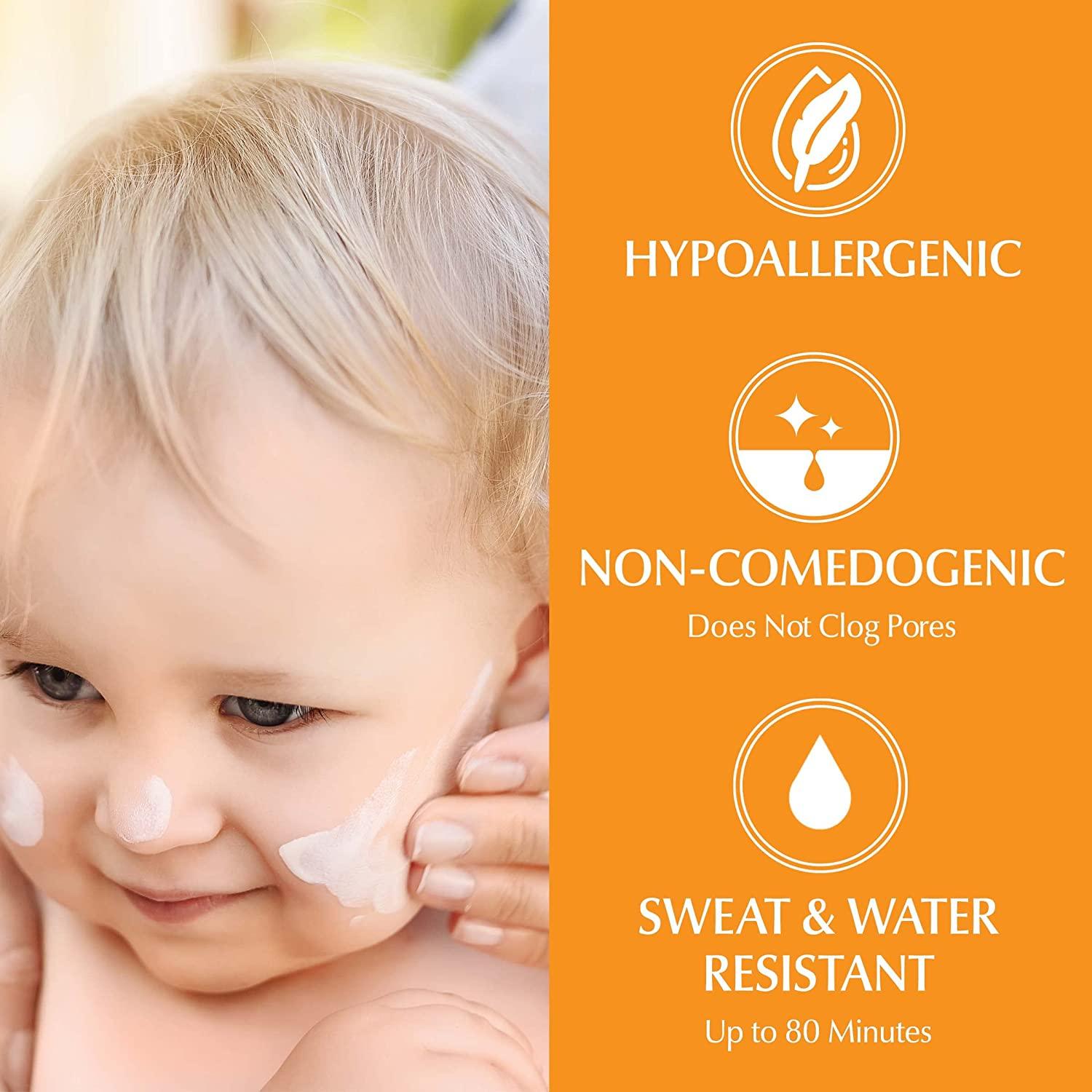 Eucerin Sun Sensitive Mineral Baby Sunscreen SPF 50, Sunscreen Lotion