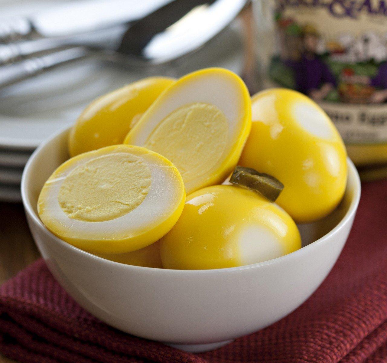 Jake & Amos Jalapeno Pickled Eggs, 32 Oz. Jar