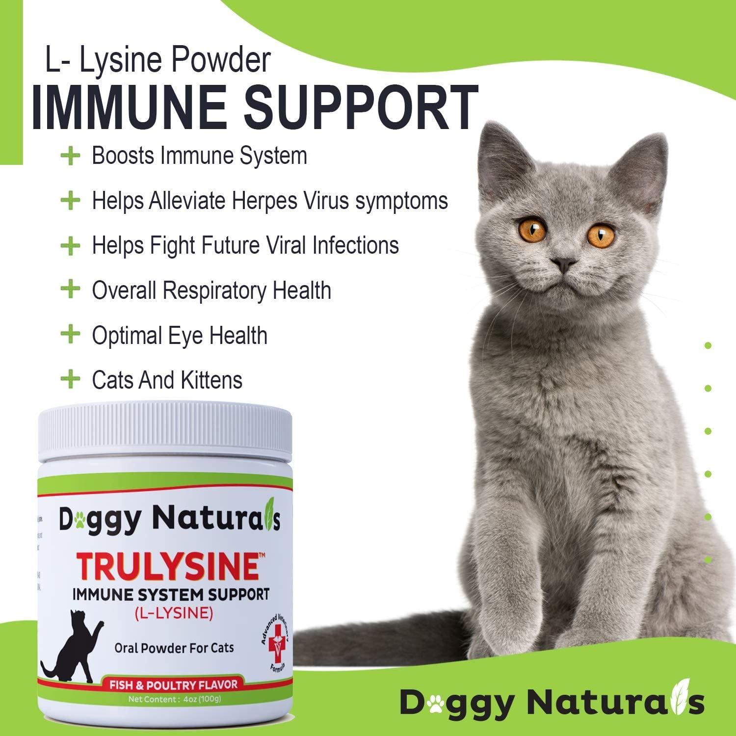 Trulysine Plus LLysine for Cats Immune Support Oral Powder Cats