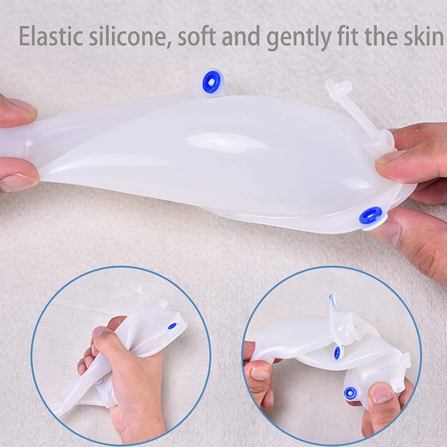 Urine Leg Bag Pee Holder Silicone for Male for Elder Urine Collector  Reusable | eBay