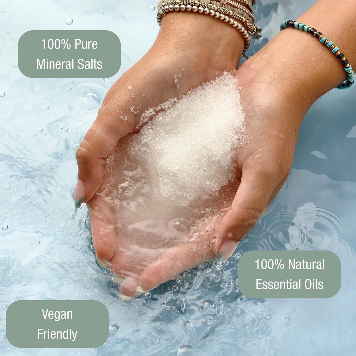 DrSALTS+ Muscle Ease Epsom Salts Soothing Epsom Bath Salts to Relieve