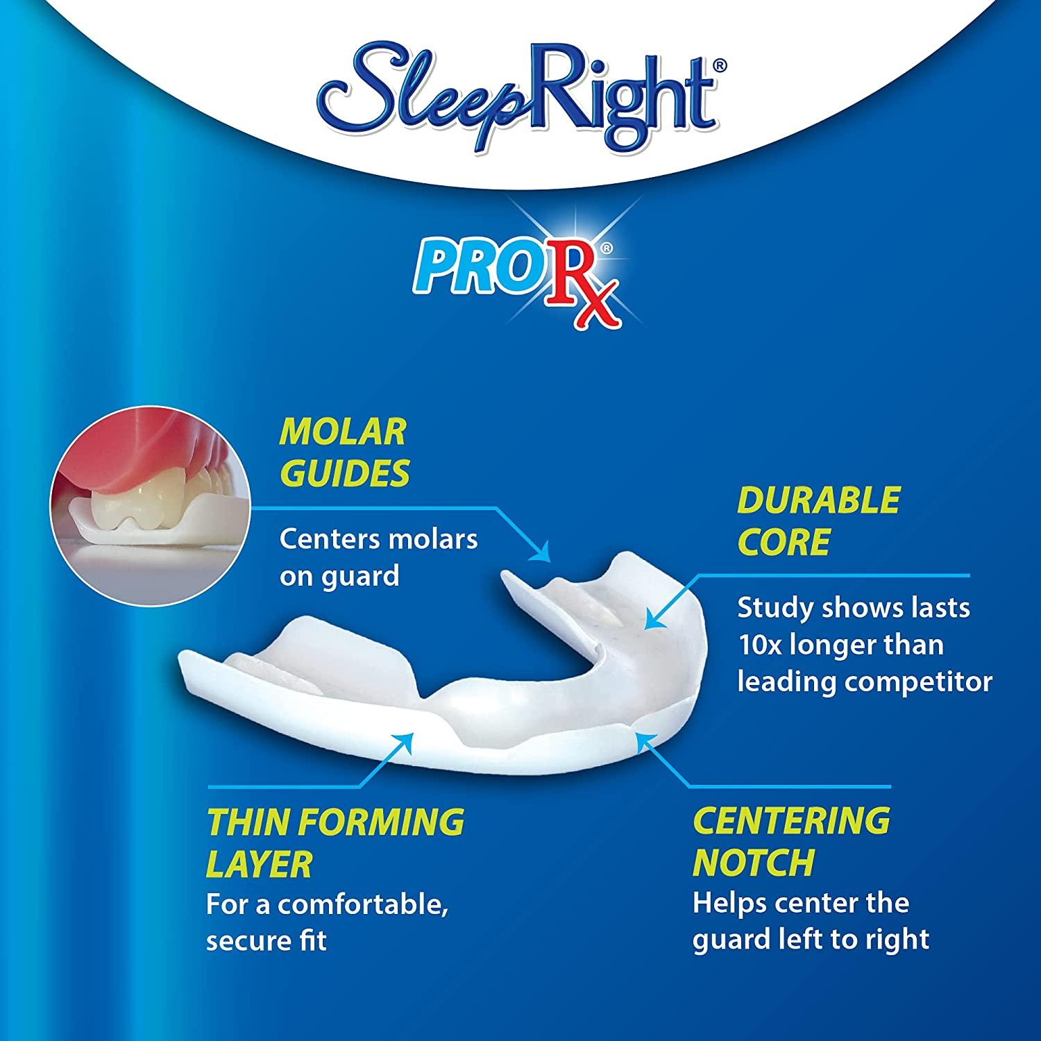 SleepRight ProRx Custom Fit Dental Guard - Maximum Protection for Teeth