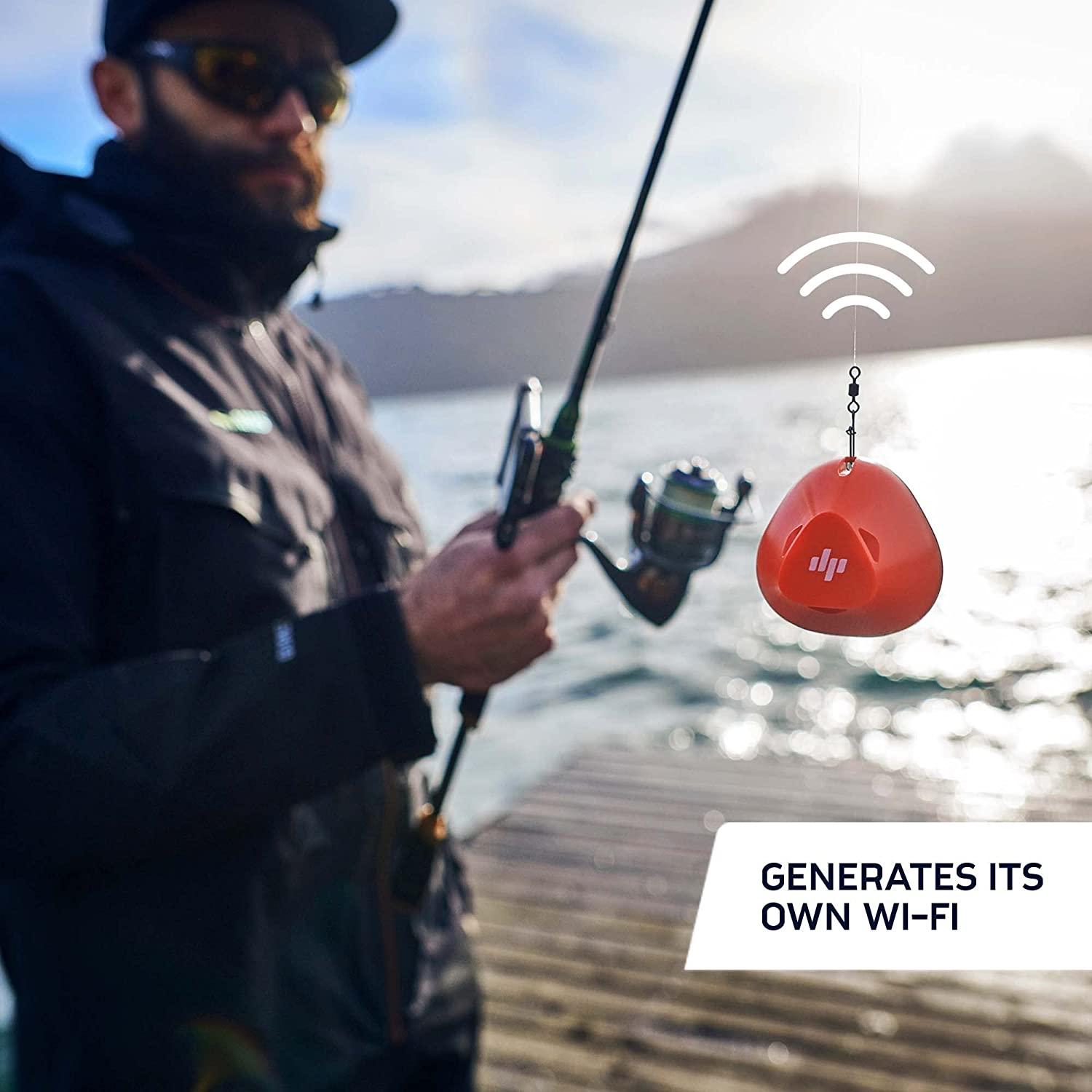 Deeper START Smart Fish Finder Castable Wi-Fi fish finder for recreational  fishing from dock, shore or bank Deeper START Fishfinder