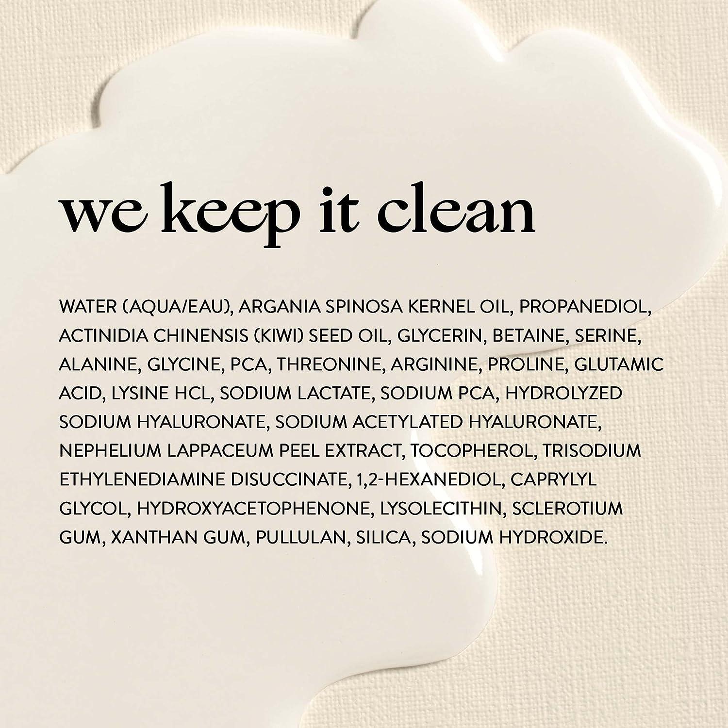 Honest Beauty Stay Hydrated Hyaluronic Acid + NMF Serum with 3 Types of Hyaluronic Acid EWG