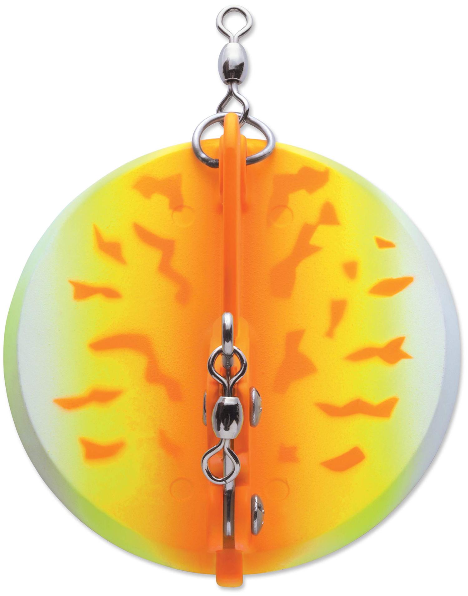 Luhr Jensen 3 Dipsy Diver (Magnum) Orange Fire UV