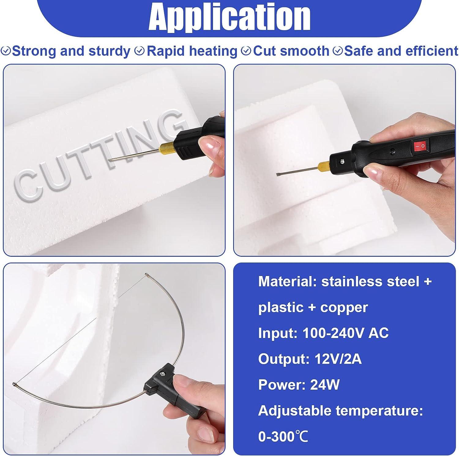 Temperature controlled Styrofoam Cutter (Hot Wire Cutter) //How To 