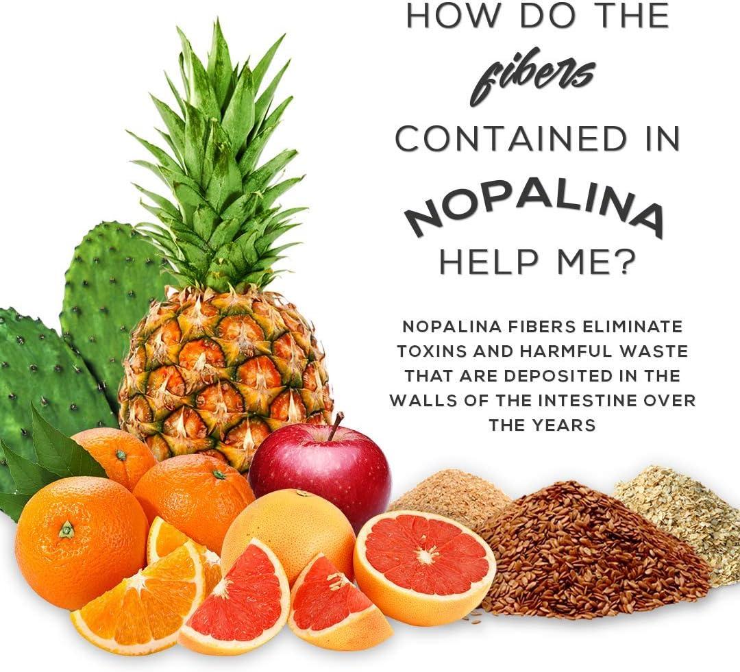 Nopalina Flax Seed Fiber Capsules 120 Count