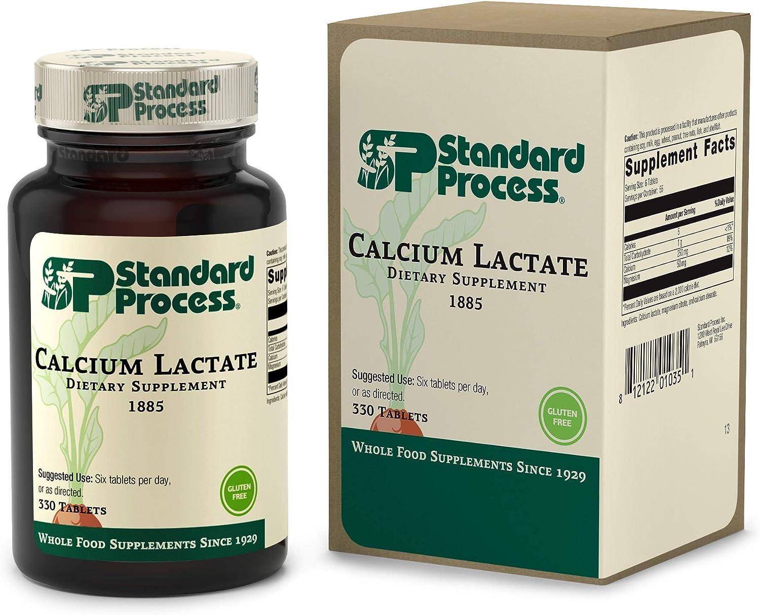 Standard Process Calcium Lactate Immune Support and Bone Strength