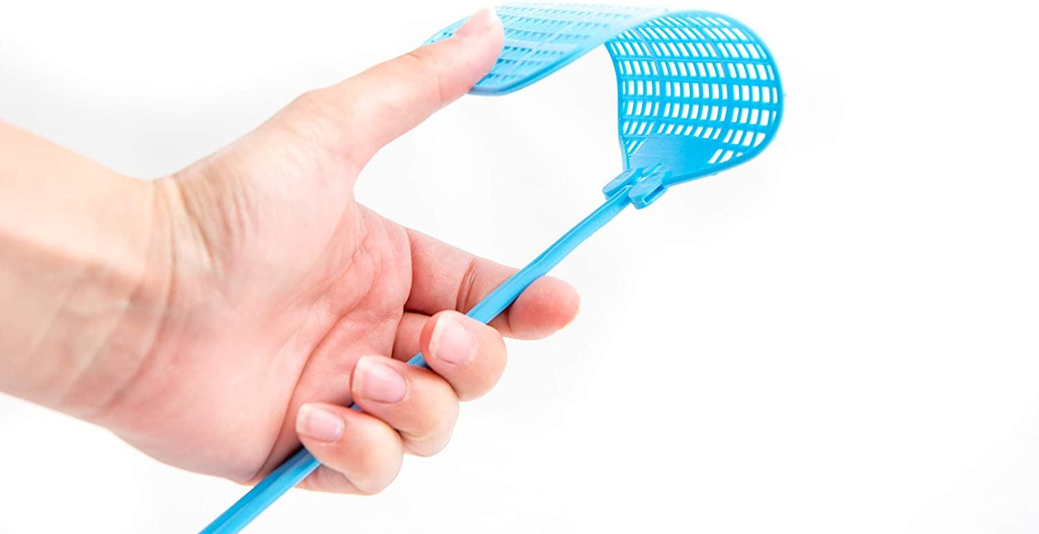 ELLE Flexible Long Handle Fly Swatter Strong Manual SWAT in Summer