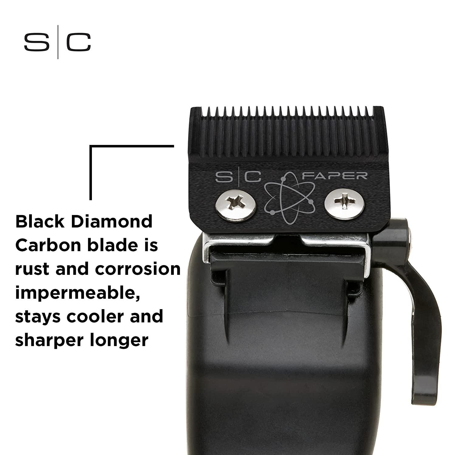 Stylecraft Replacement Fixed Black Diamond Carbon DLC Faper Hair