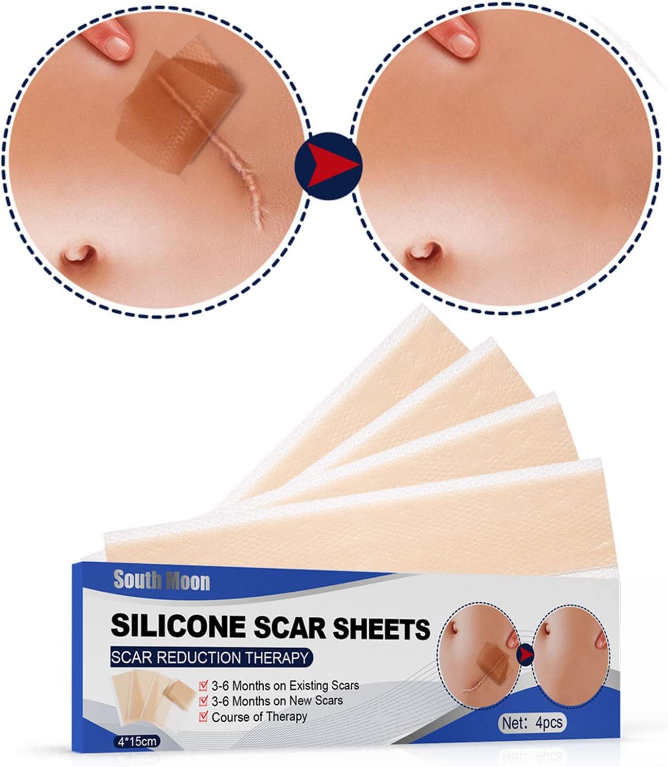 SILICONE SHEET CLEAR Against scars 4x13cm