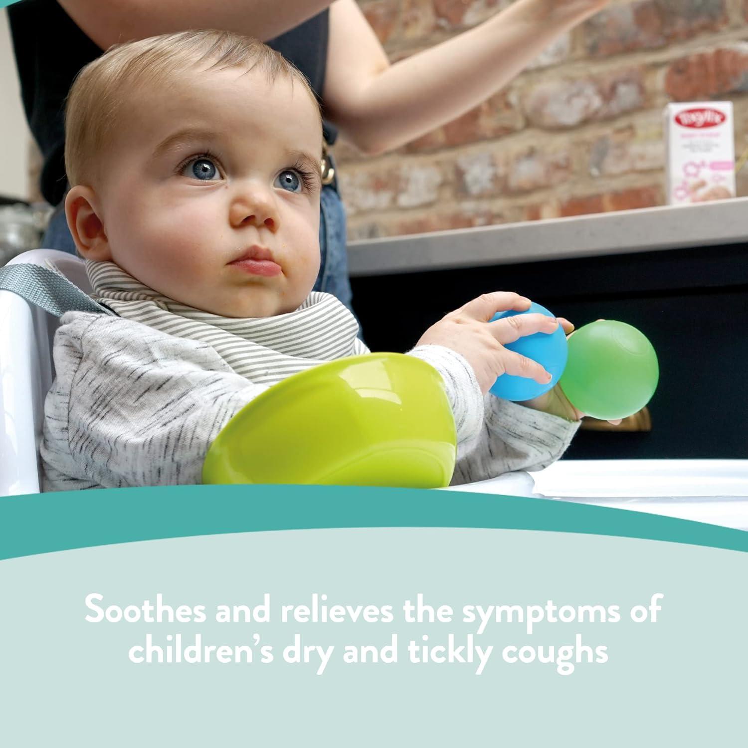 Tixylix Baby's Blackcurrant Dry and Tickly Cough Syrup 100ml Sugar and