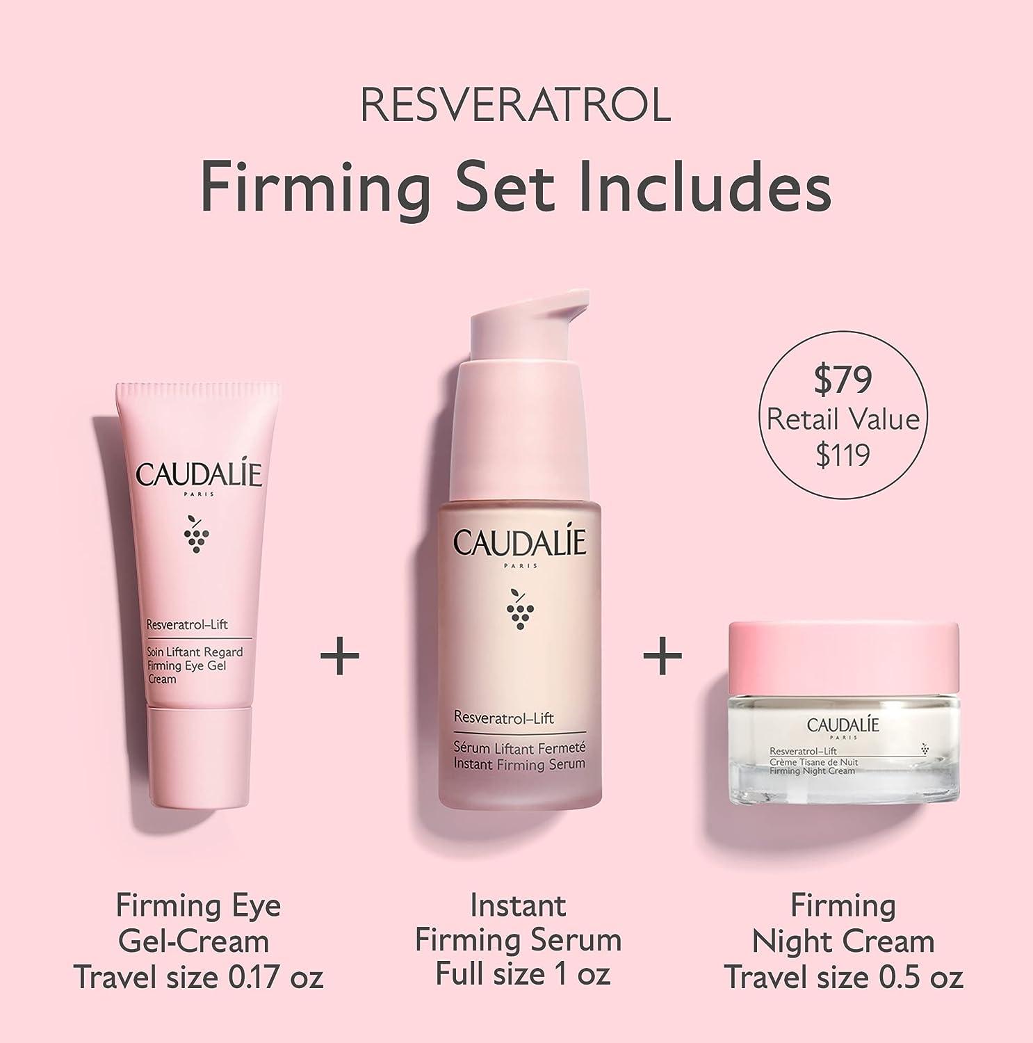 Caudalie Resveratrol-Lift Instant Firming Serum Set - Oil-Free