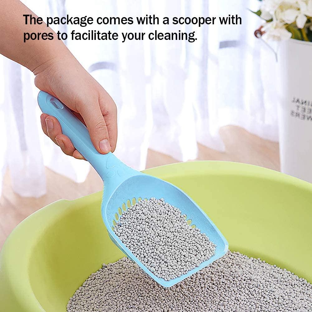 Blue Rabbit Litter Box Potty Training Corner Pan for Guinea Pigs