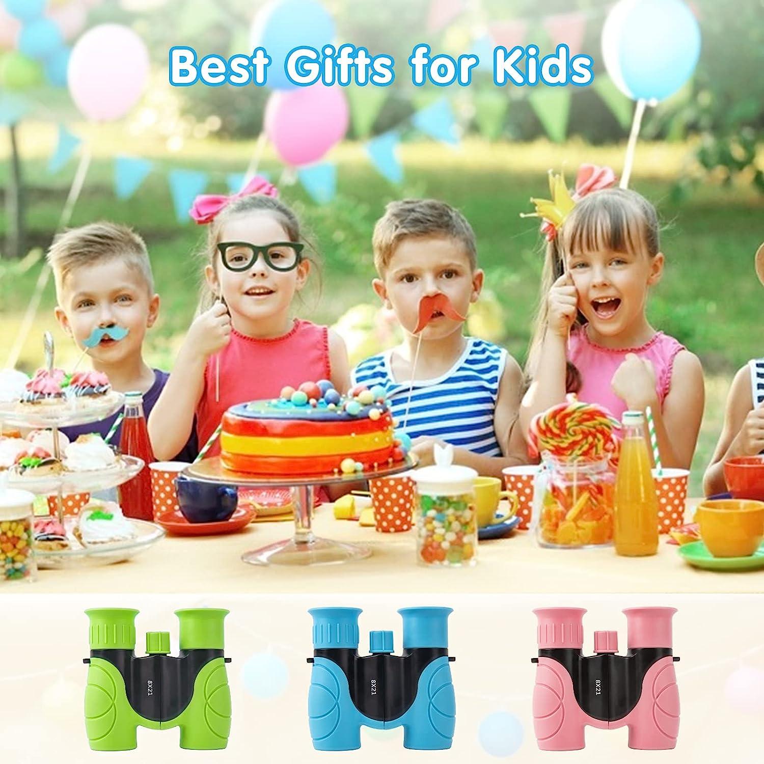 Kids Binoculars 8x21 High-Resolution for Boys Girls Compact