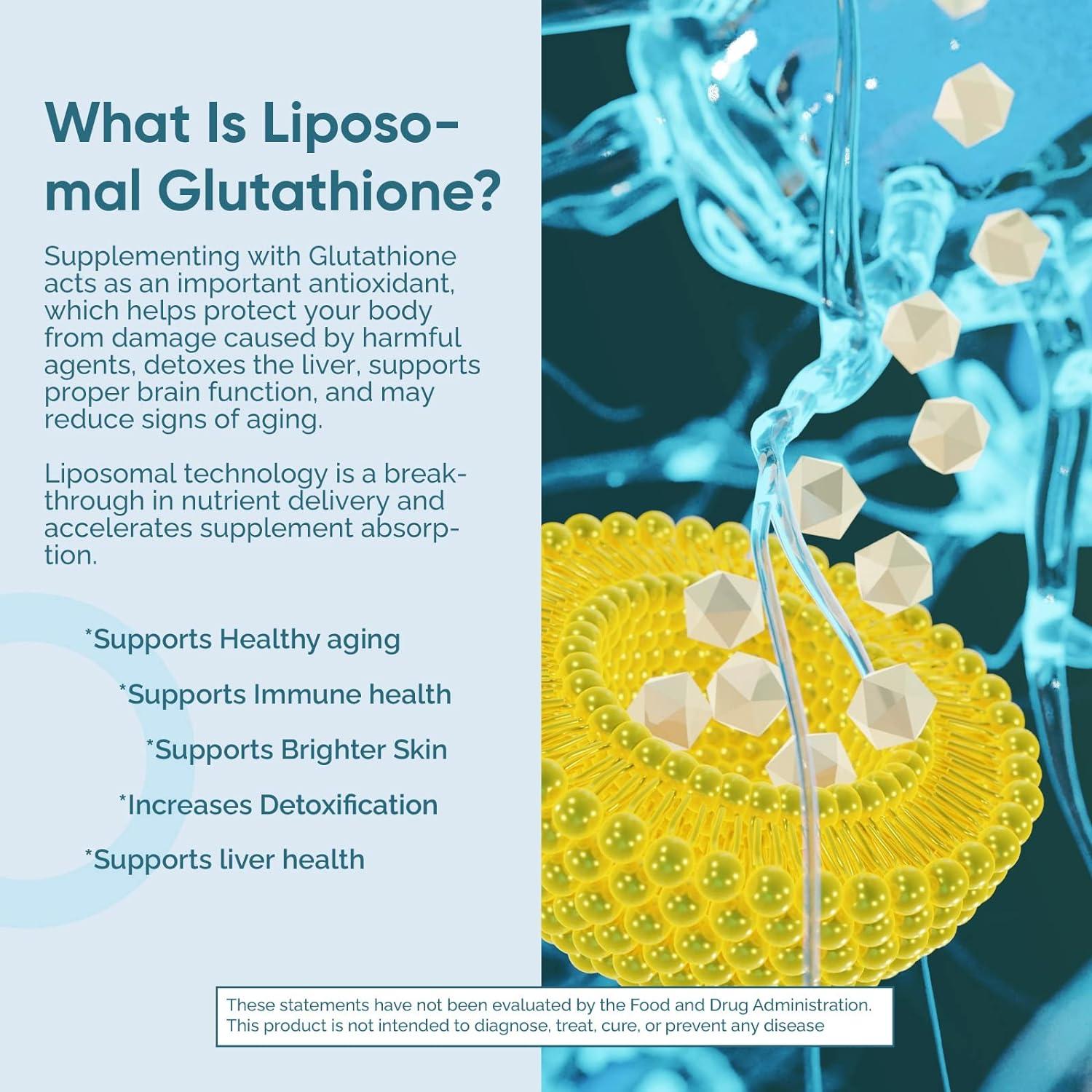 liposome glutathione benefits Best Glutathione Supplement main image 1