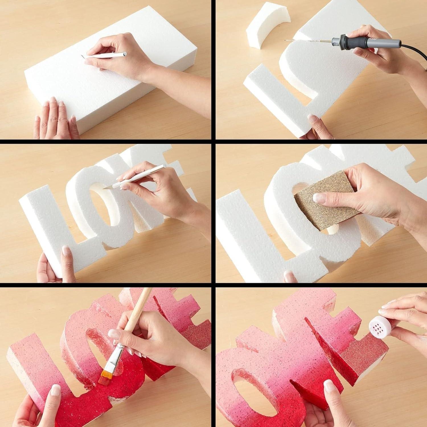 Polystyrene Shapes - Craft - Starters & Templates