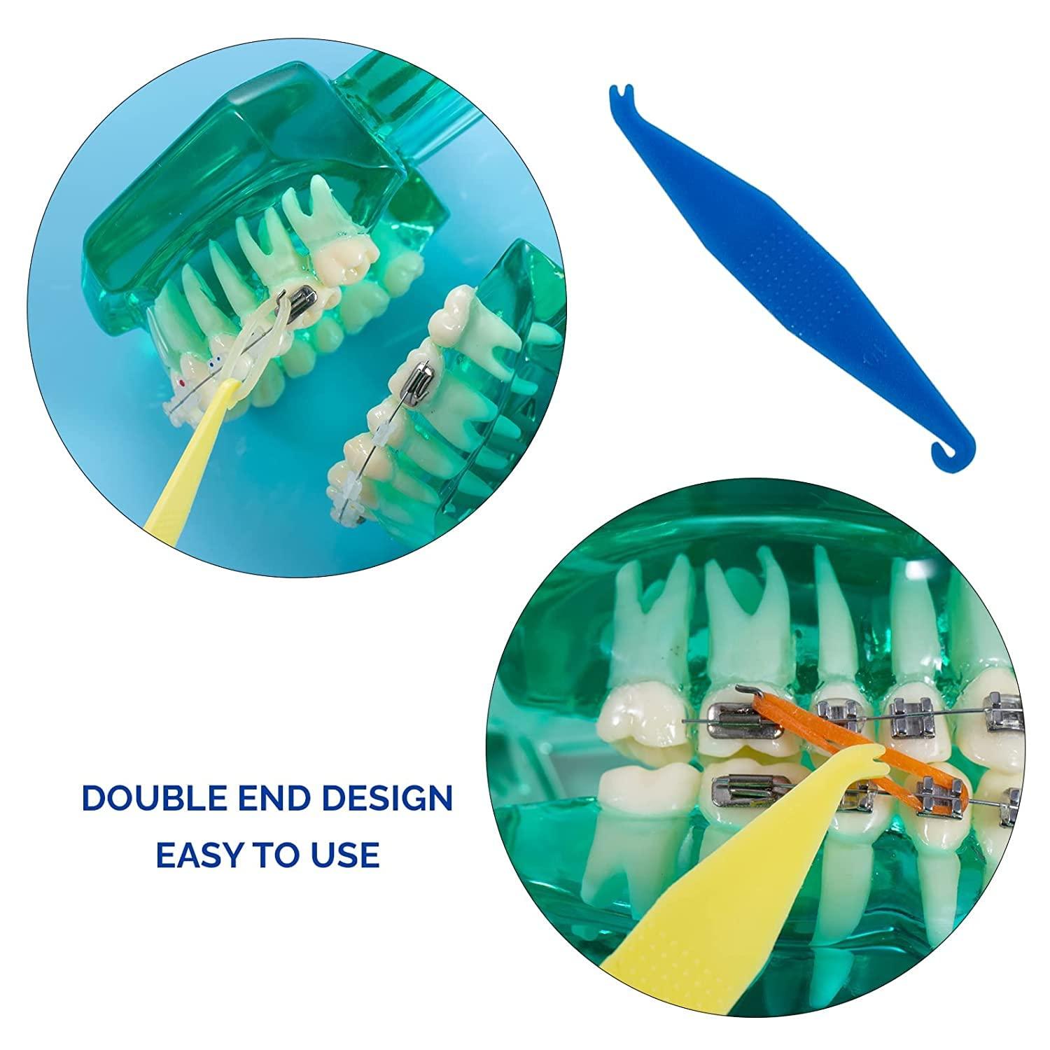 JMU Orthodontic Neon Elastics 3/16 Inch Heavy 6.5oz 500 pack Intraoral