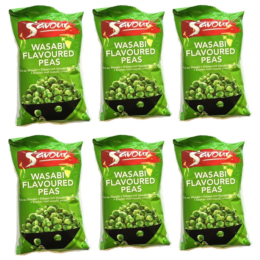 Wasabi Flavoured Peas 100g x Pack of 6