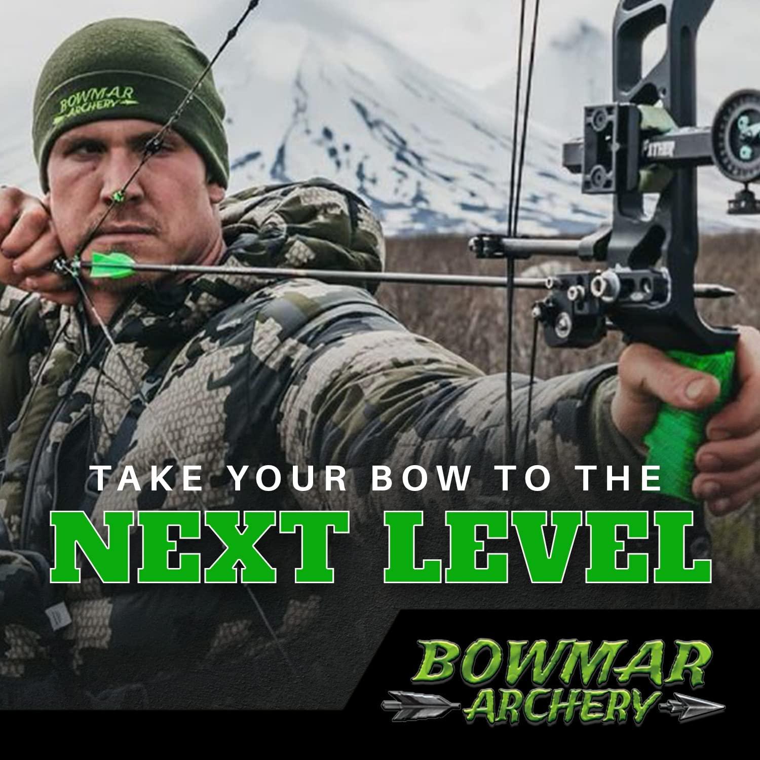 Bowmar Archery Nose Button, Extremely Light Weight, Creates Consistent