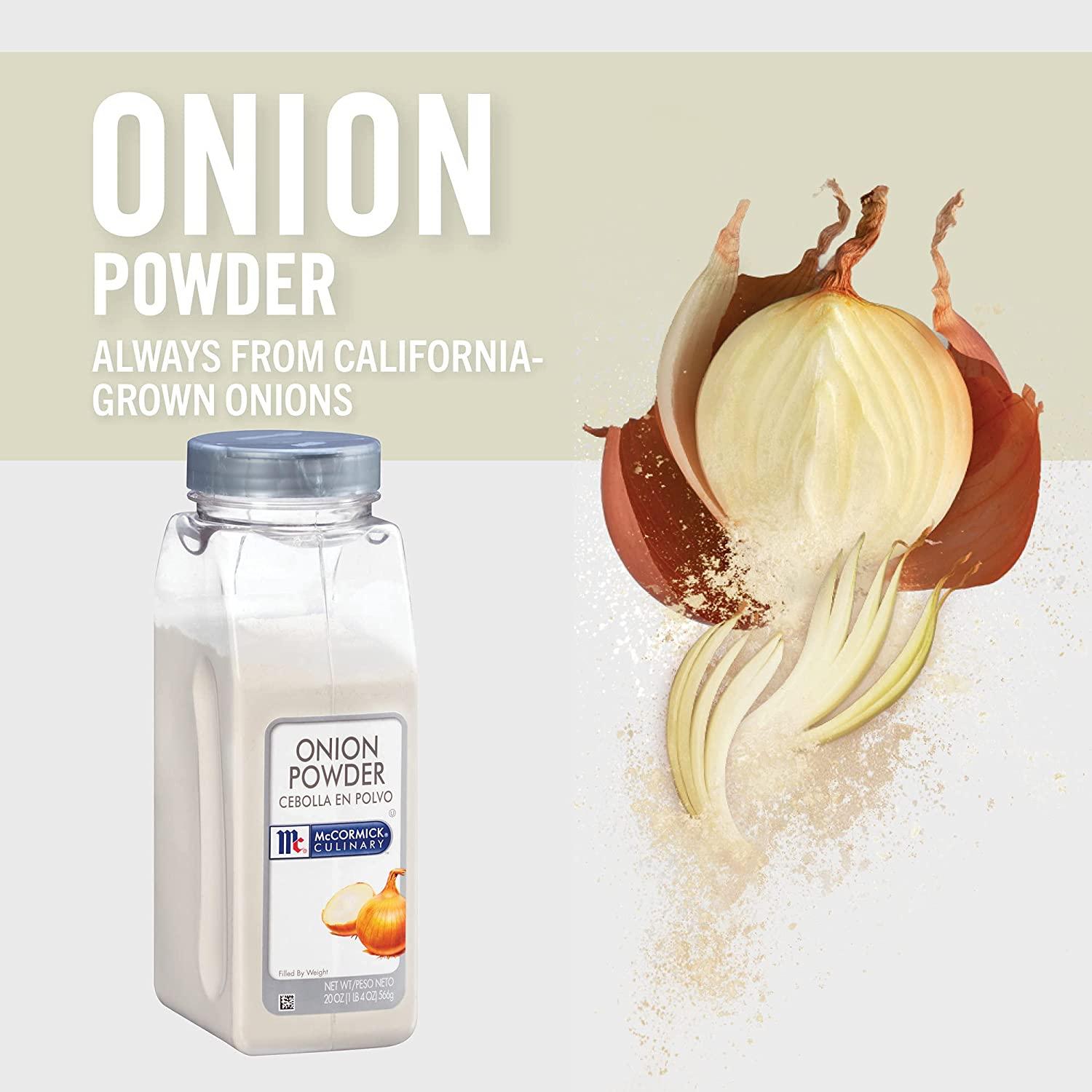 McCormick Culinary Onion Powder, 20 oz One 20 Ounce Container of