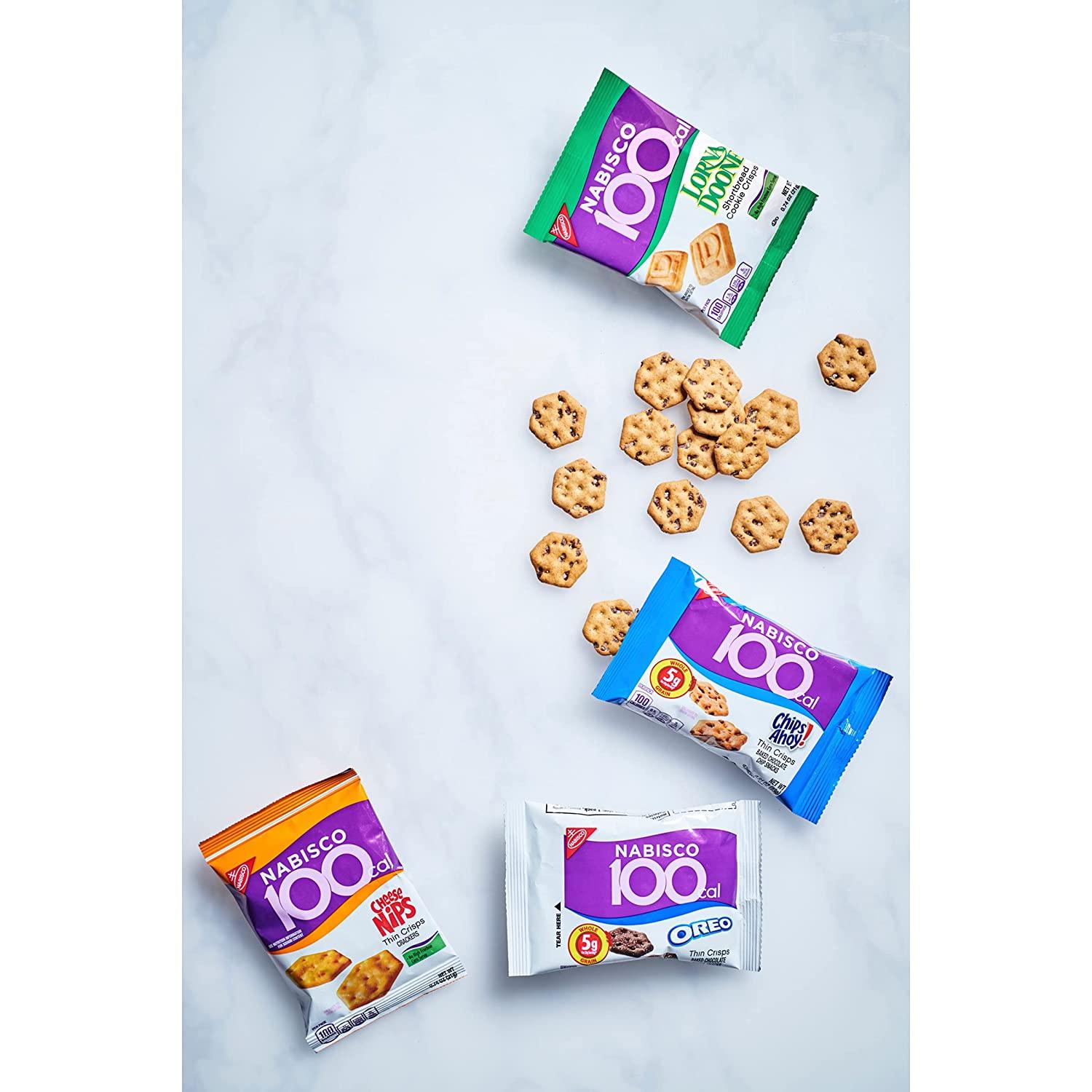 Chips Ahoy! 100 Calorie Packs Thin Crisps 0.81 Oz Pack of 72