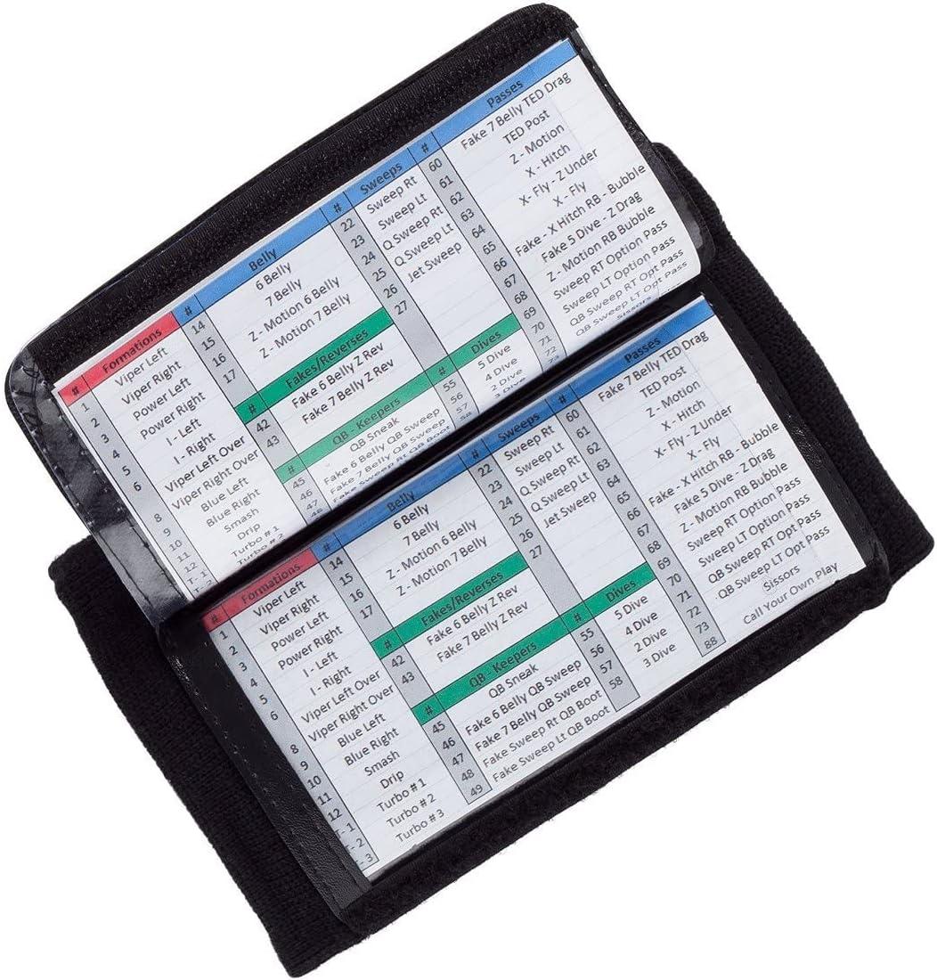 WristCoaches Youth Football Play Wristbands Quarterback Gear