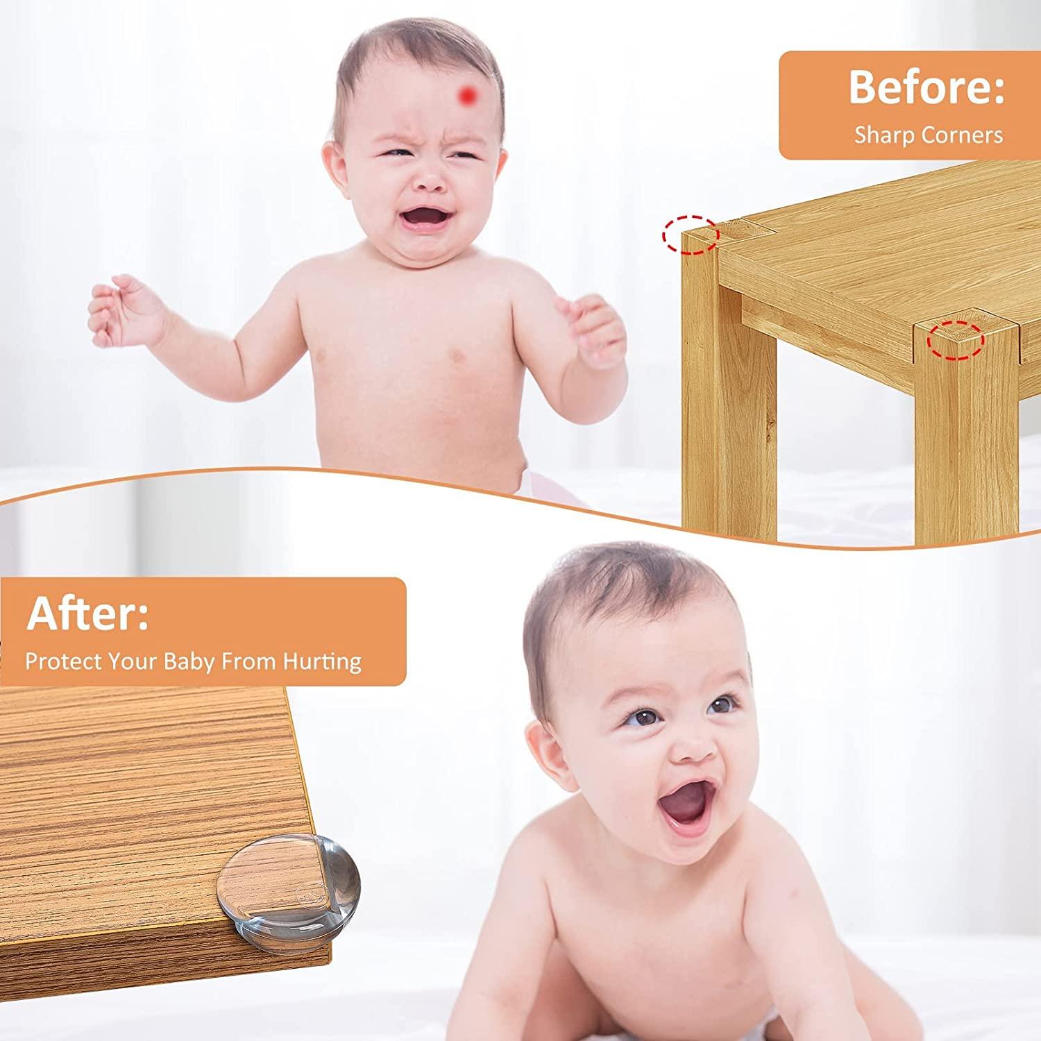 20 Pcs Corner Protector for Baby, Furniture Corner Guard for Kids  Safety,Child Safety Corner Cushion with Acrylic Adhesive, Clear Edge  Bumpers for