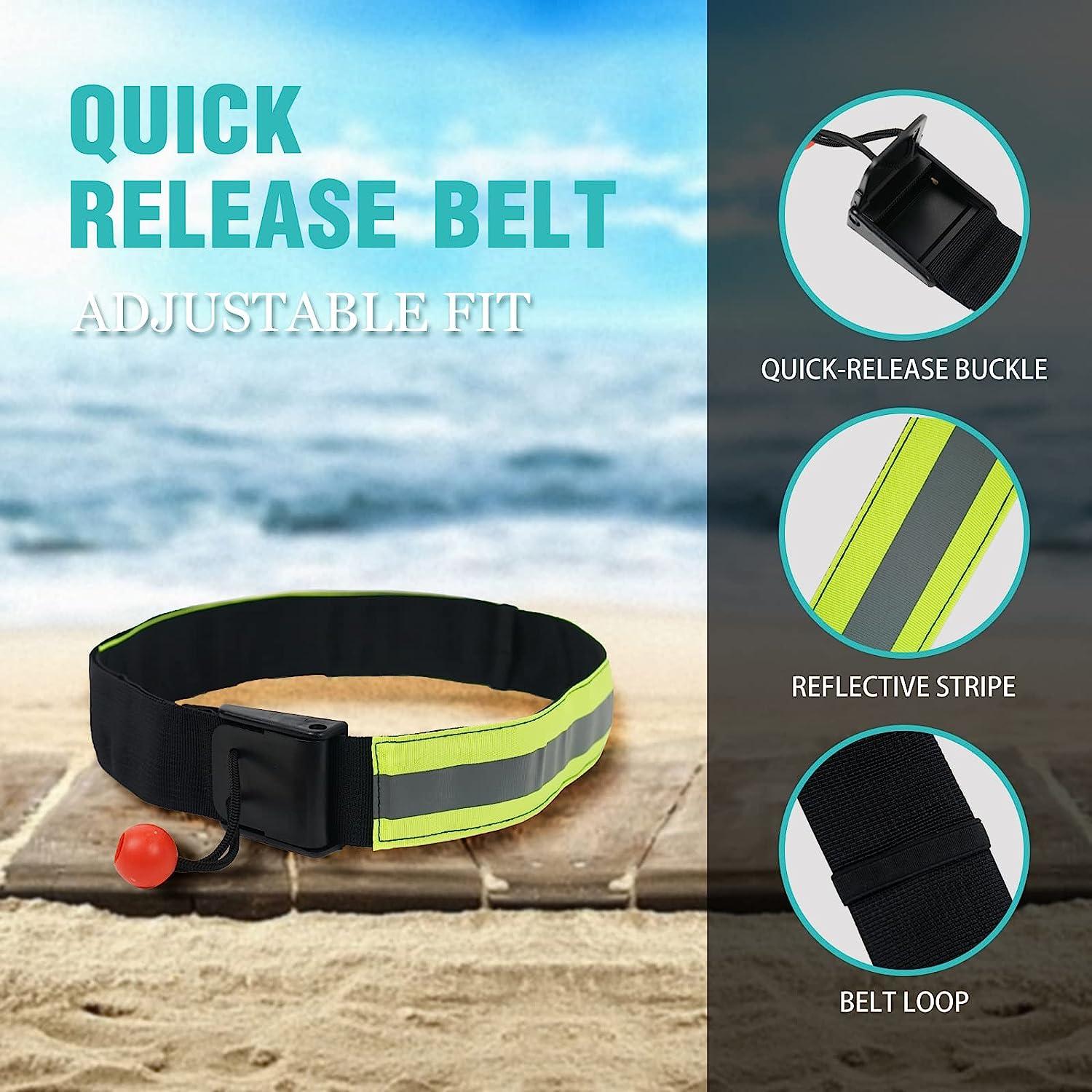 FunWater SUP Quick Release Belt, Stand Up Paddleboard Belt, ISUP Safety