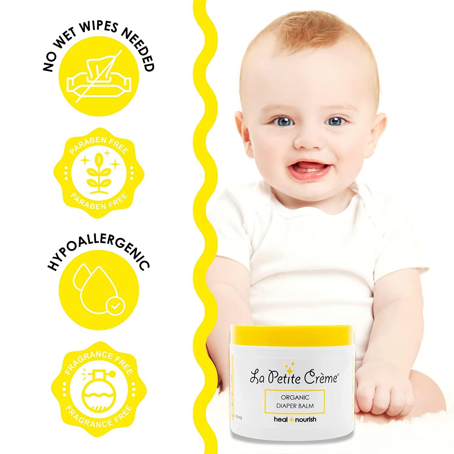 La Petite Creme French Organic Diaper Balm Healing and Nourishing