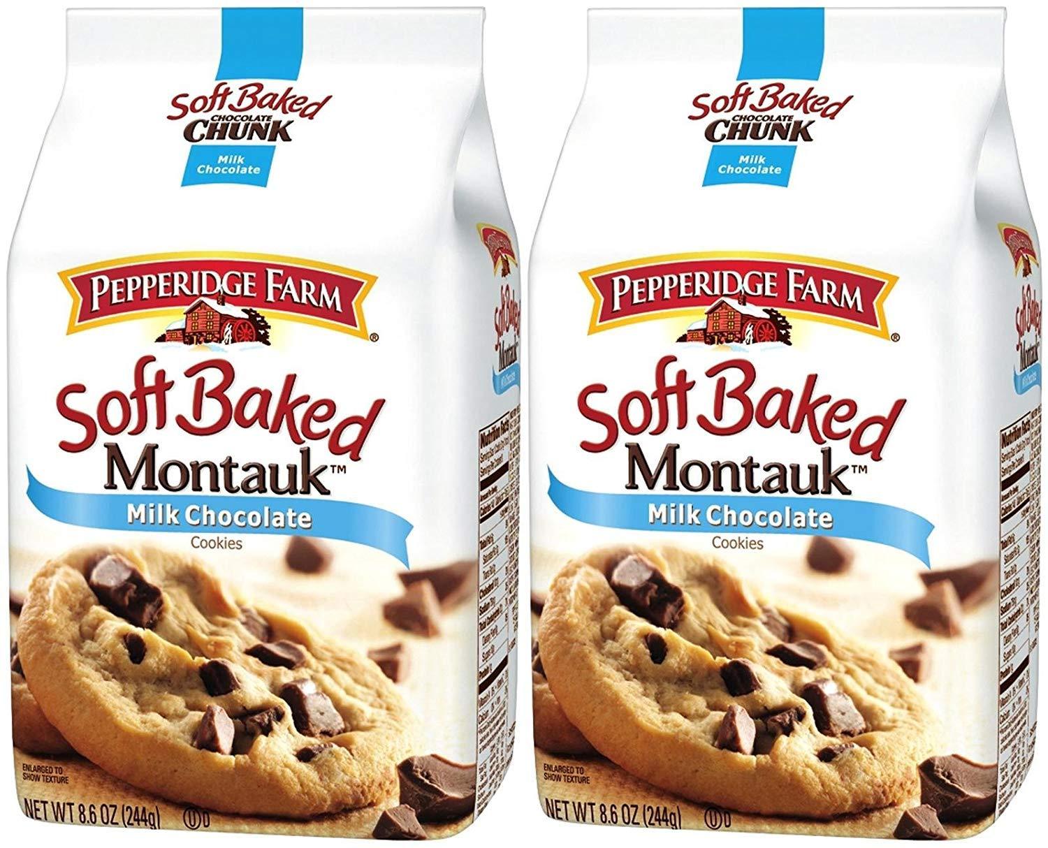 Pepperidge Farm Soft Baked Cookies Montauk Milk Chocolate Chip 8.6 oz