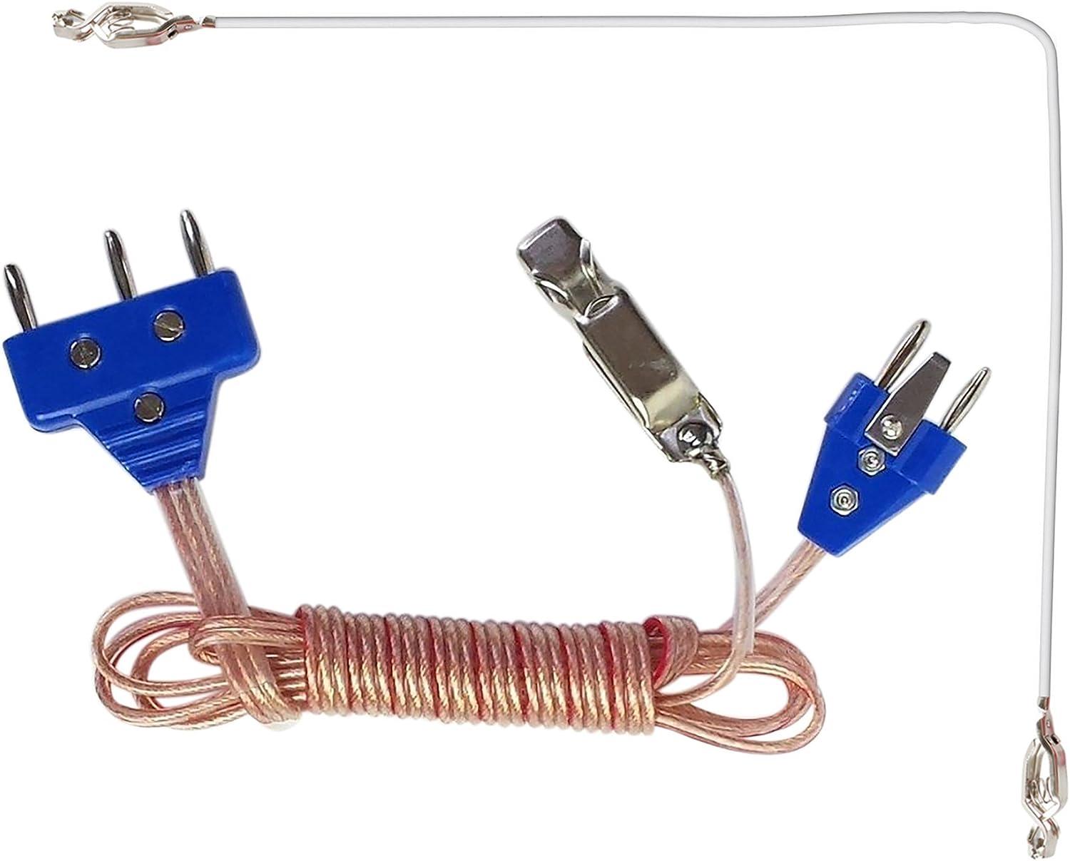 Set of 2 Body Cords for Fencing Sport 2pin Body Cords for Sabre and